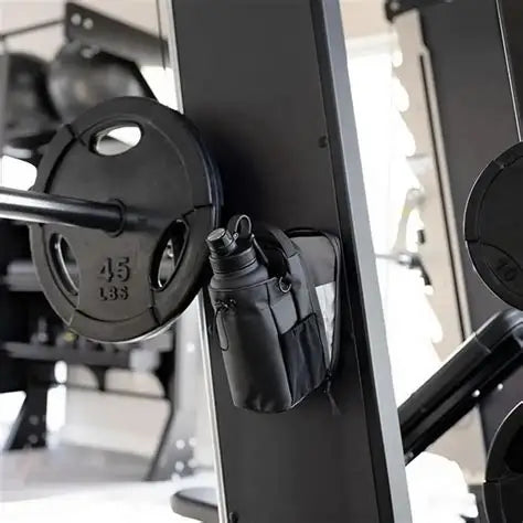 Magnetic Gym Bottle Holder Bag With Storage (Pack of 1)