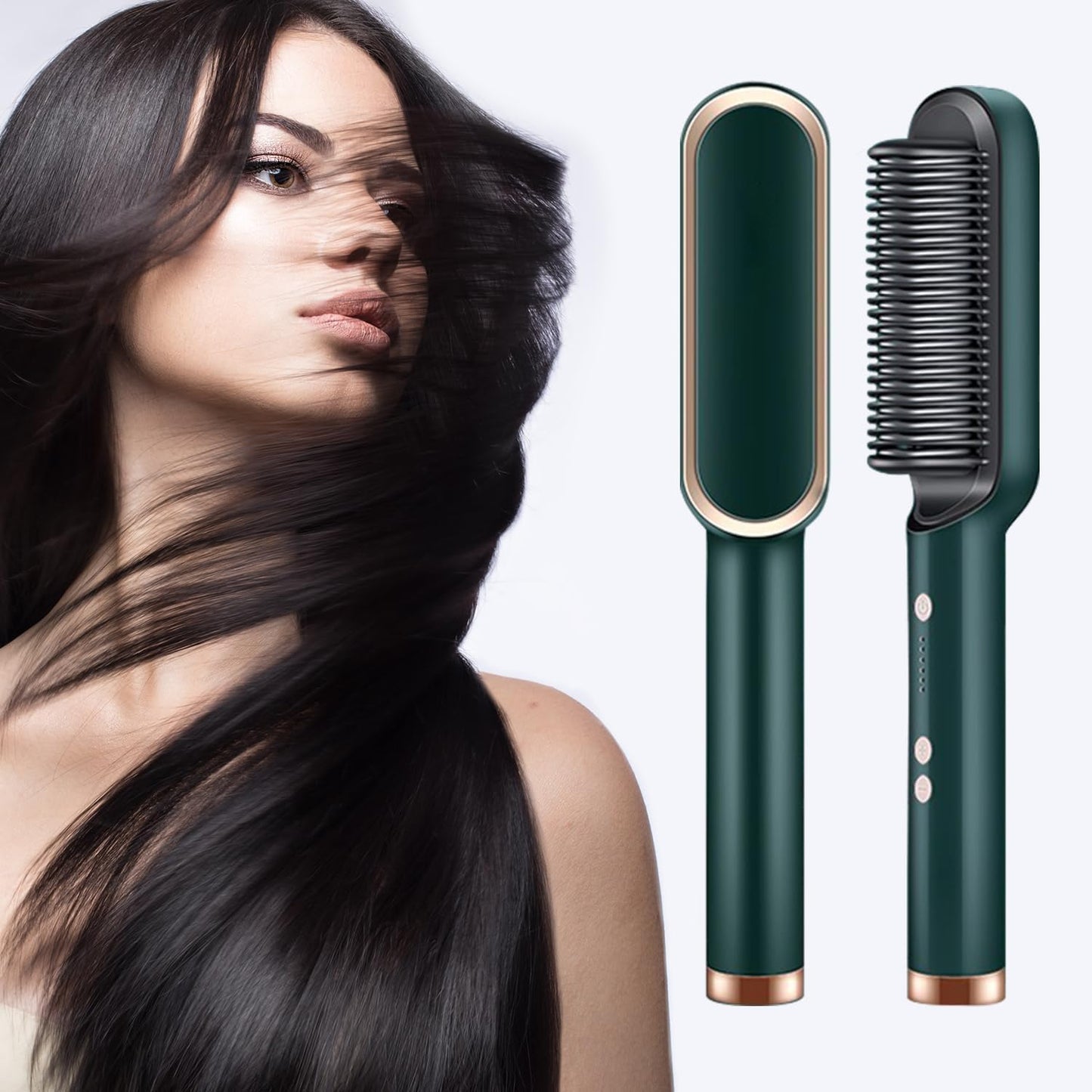 Hair Straightener Comb for Women & Men